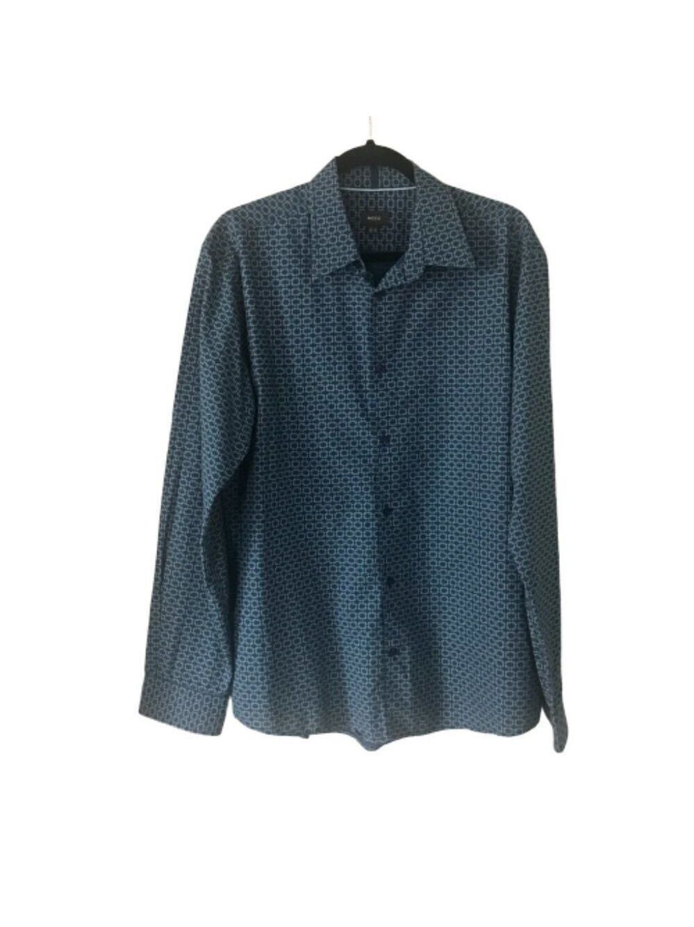 Mens Mexx Dress Shirt Semi-Slim Fit Size XL